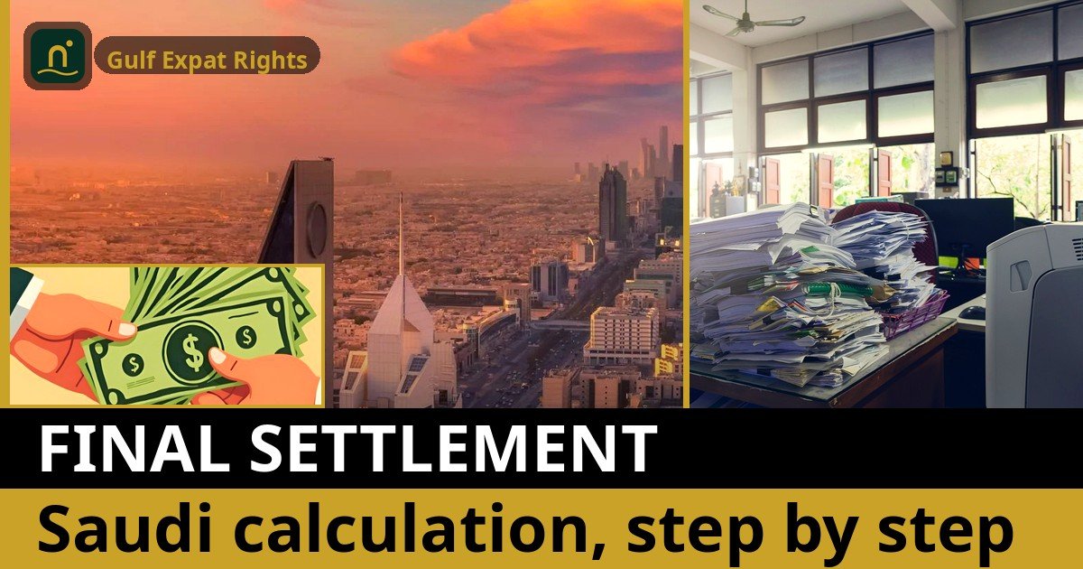 Final Settlement Calculation in Saudi Arabia