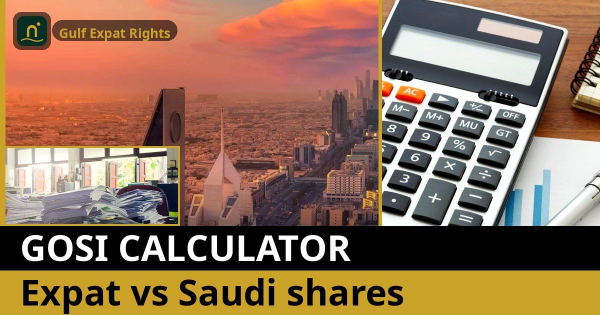 GOSI Calculator Saudi Arabia (2026): Expat vs Saudi Contributions