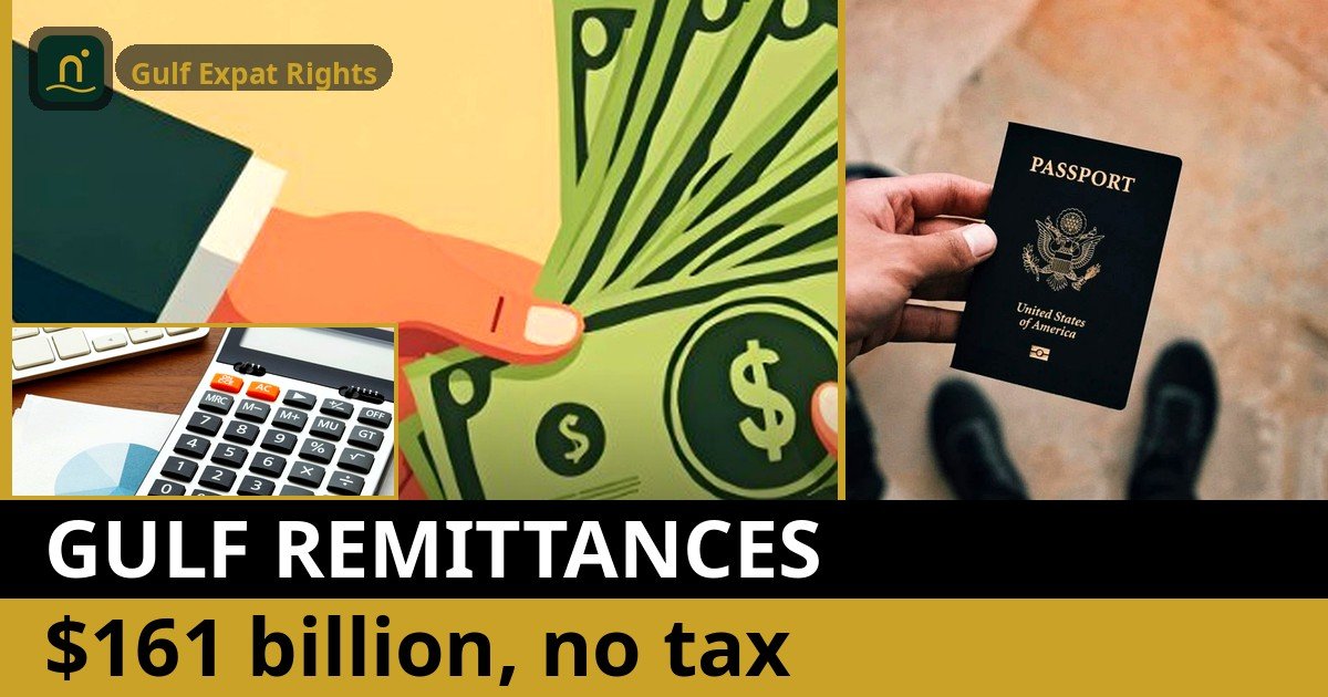 Gulf Remittances Hit a Record $161 Billion — And There Is Still No Remittance Tax