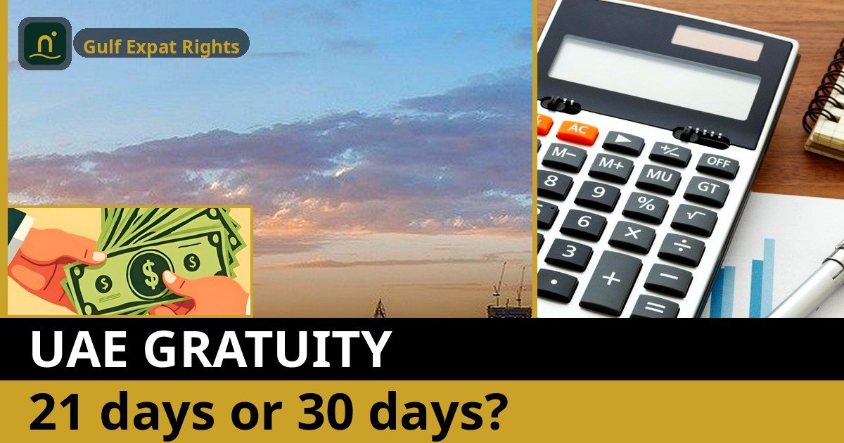 UAE Gratuity: 21 Days or 30 Days? Article 51 Explained With Examples